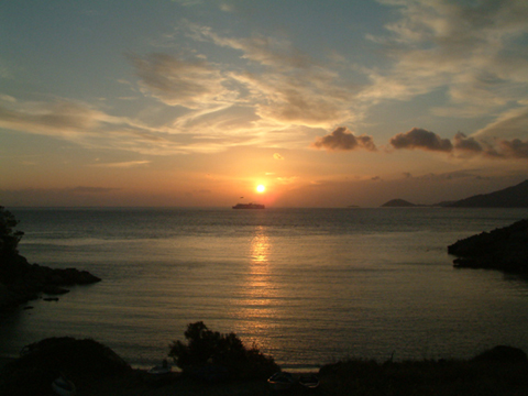 Sonnenaufgang in Kokkari