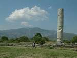 Säule im Hera-Heiligtum, 10m hoch