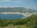 Blick auf Samos-Stadt